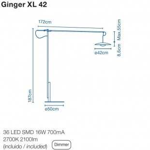 GINGER XL 42 / XXL 60 BY MARSET