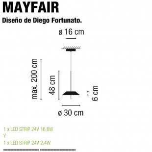 MAYFAIR 5520 BY VIBIA
