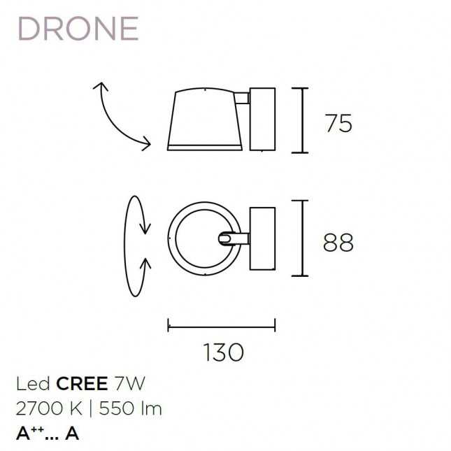DRONE DE LEDS C4