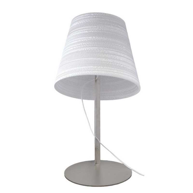 TILT WHITE TABLE LAMP BY GRAYPANTS