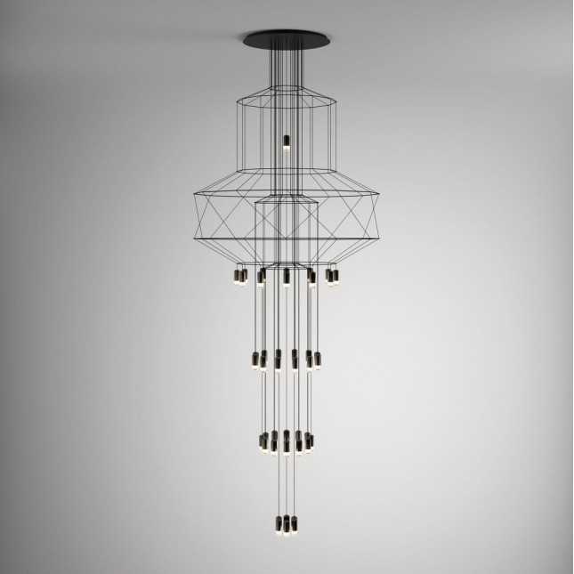 WIREFLOW CHANDELIER 0375 BY VIBIA