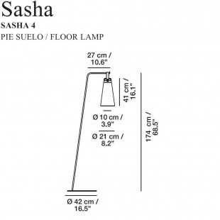 SASHA FLOOR LAMP BY CARPYEN