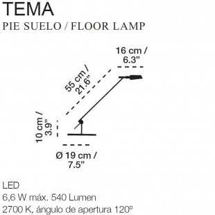 TEMA TABLE LAMP BY CARPYEN