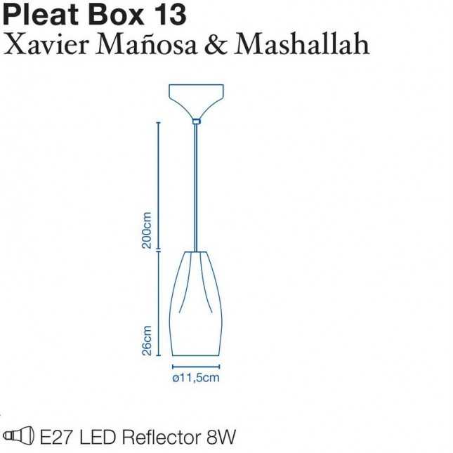 PLEAT BOX 13 BY MARSET