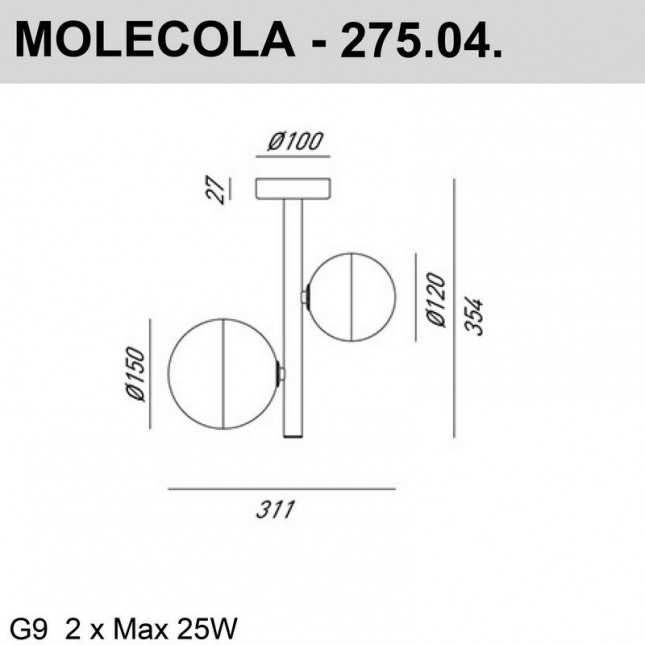 MOLECOLA 275.04.ONT BY IL FANALE