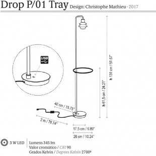 DROP P/01 TRAY BY BOVER
