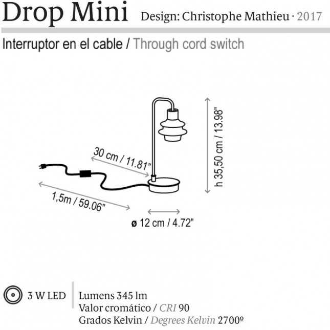 DROP MINI BY BOVER