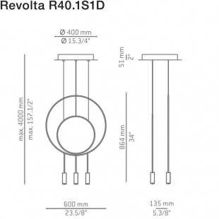 REVOLTA R40.1S1D BY ESTILUZ