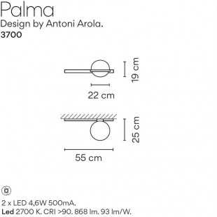 PALMA 3700 BY VIBIA