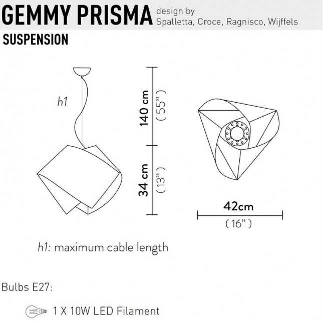 GEMMY PRISMA BY SLAMP