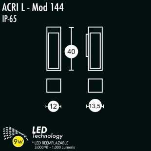 ACRI 144 WALL LAMP BY GREENART