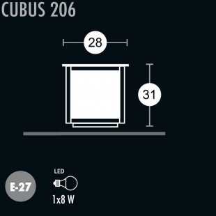 CUBUS 206 LANTERN BY GREENART