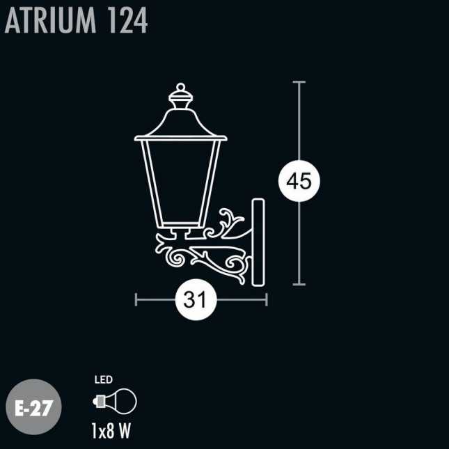 ATRIUM WALL LAMP 124 BY GREENART