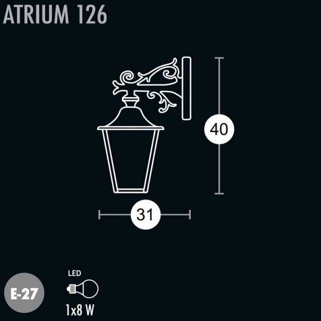 ATRIUM WALL LAMP 126 BY GREENART
