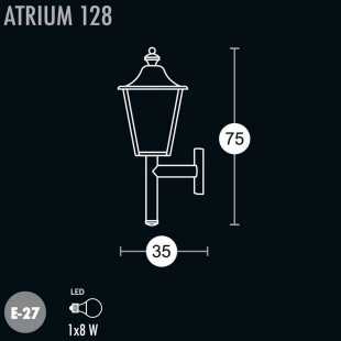ATRIUM WALL LAMP 128 BY GREENART