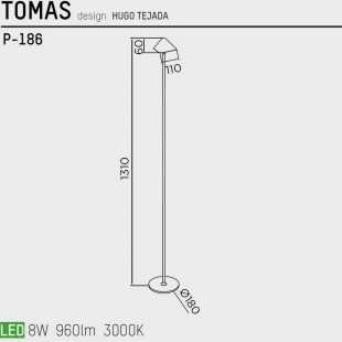 TOMAS FLOOR LAMP BY PUJOL ILUMINACION
