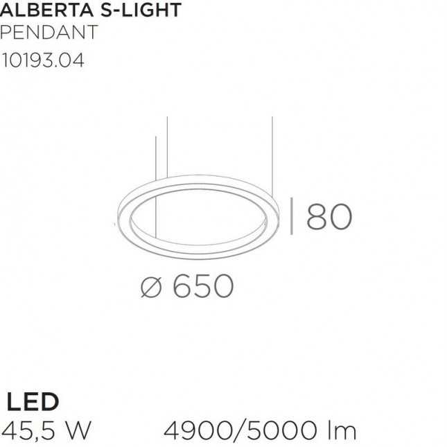 ALERTA S-LIGHT SUSPENSION DE BPM LIGHTING