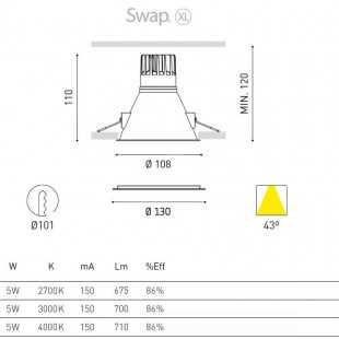SWAP XL 5W BY ARKOS LIGHT