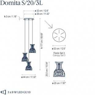 DOMITA S/20/3L BY BOVER
