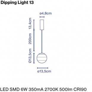 DIPPING LIGHT SUSPENSION BY MARSET
