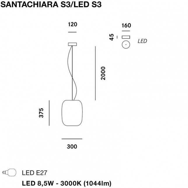 SANTACHIARA S3 S5 BY PRANDINA