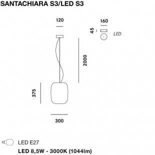 SANTACHIARA S3 S5 DE PRANDINA