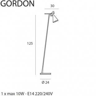 GORDON FLOOR LAMP BY TOOY