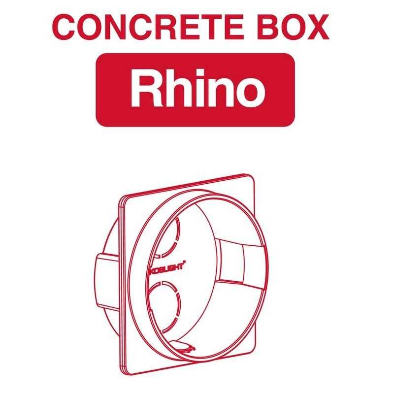 RHINO CONCRETE BOX BY ARKOS LIGHT