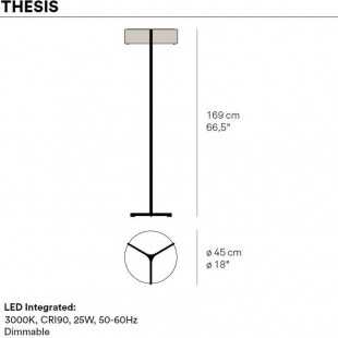 THESIS FLOOR LAMP BY LZF