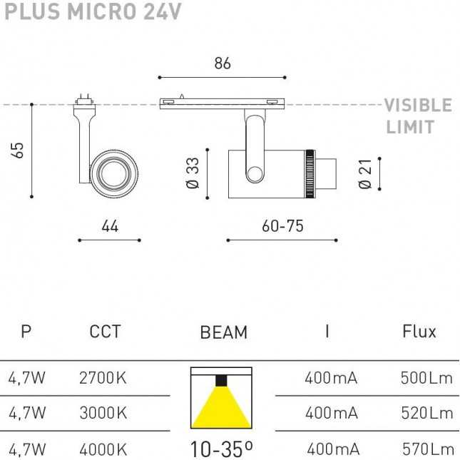 PLUS MICRO 24V BY ARKOS LIGHT
