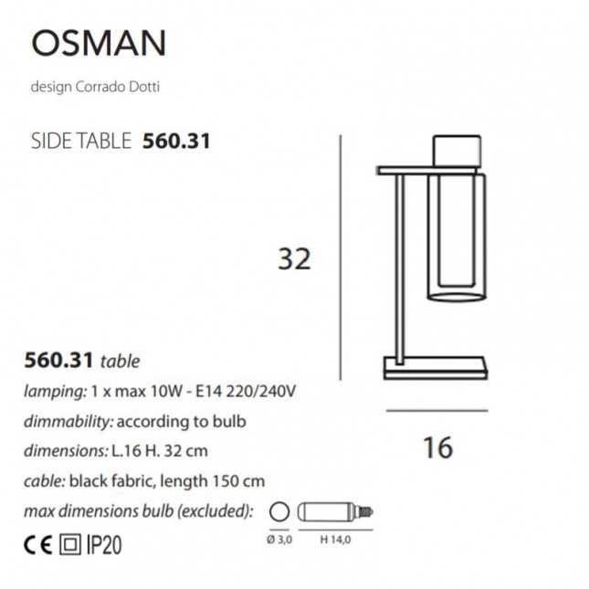 OSMAN 560.31 by TOOY