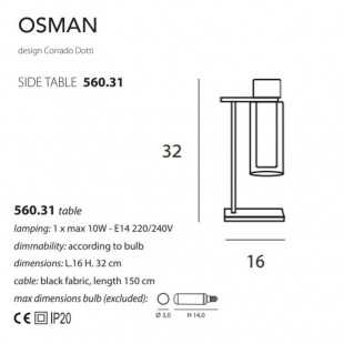 OSMAN 560.31 DE TOOY