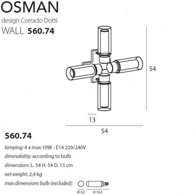OSMAN 560.74 DE TOOY