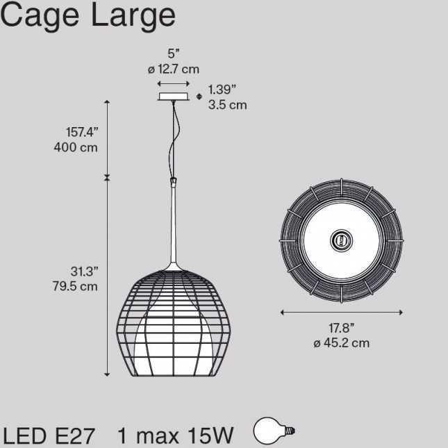 CAGE 45 DE DIESEL WITH LODES