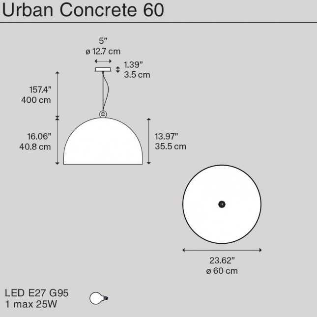 URBAN CONCRETE 60 BY DIESEL WITH LODES