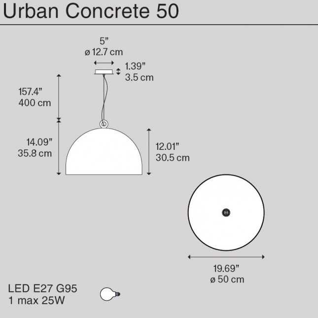 URBAN CONCRETE 50 BY DIESEL WITH LODES