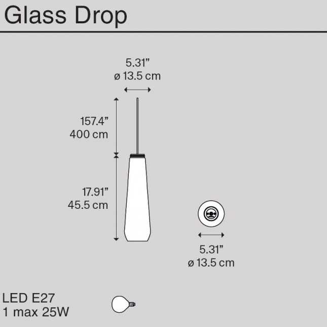 GLASS DROP DE DIESEL WITH LODES