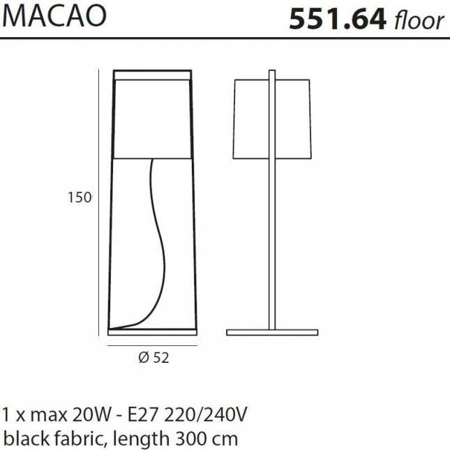 MACAO 551.64 DE TOOY