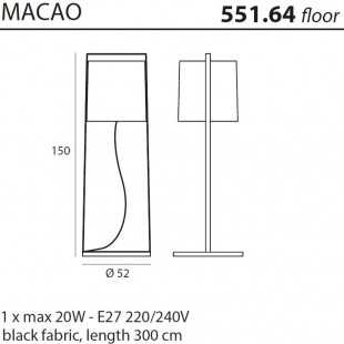 MACAO 551.64 DE TOOY