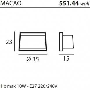 MACAO 551.44 DE TOOY