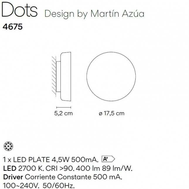 DOTS 4675 BY VIBIA