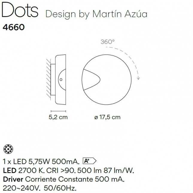 DOTS 4660 BY VIBIA
