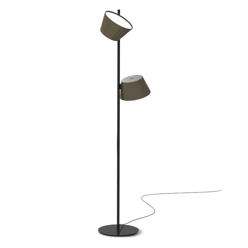 Tam P2 Mt Floor Lamp, 2 Arm Apex Floor Lamp