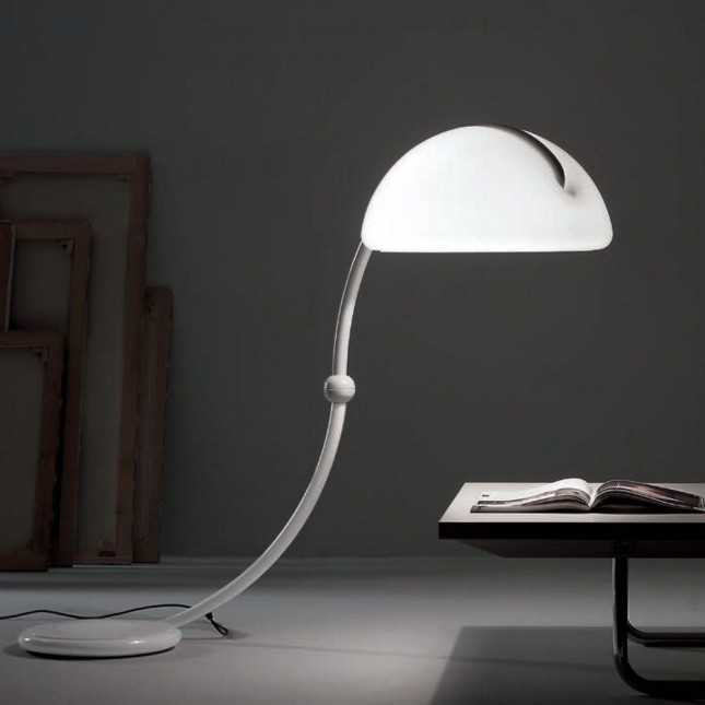 Kiwi Geheugen Booth SERPENTE FLOOR LAMP BY MARTINELLI LUCE