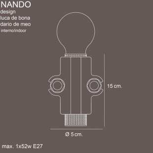 NANDO WALL LAMP BY KARMAN